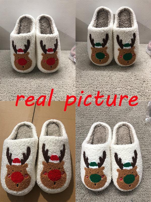 Christmas Shoes Winter Home Slippers - Homey Footwear