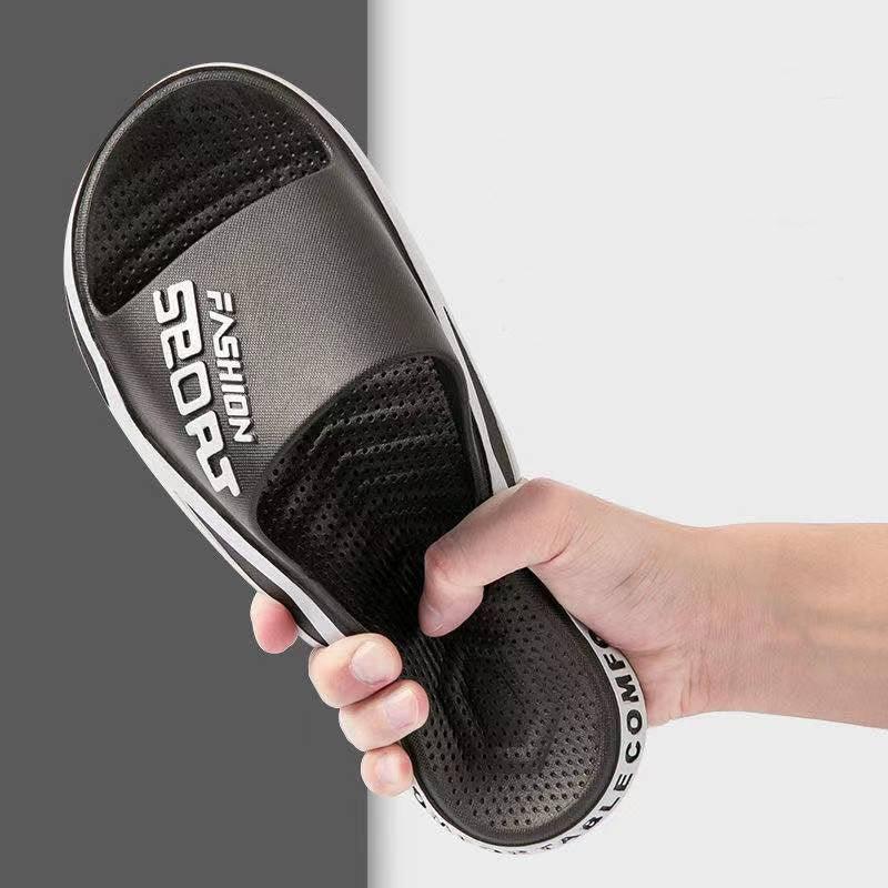 Non-slip Beach Bathroom Slippers Unisex Summer Shoes - Homey Footwear