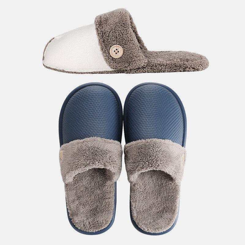 New Autumn And Winter Warm Household Non-slip Home Indoor Removable Slippers - Homey Footwear