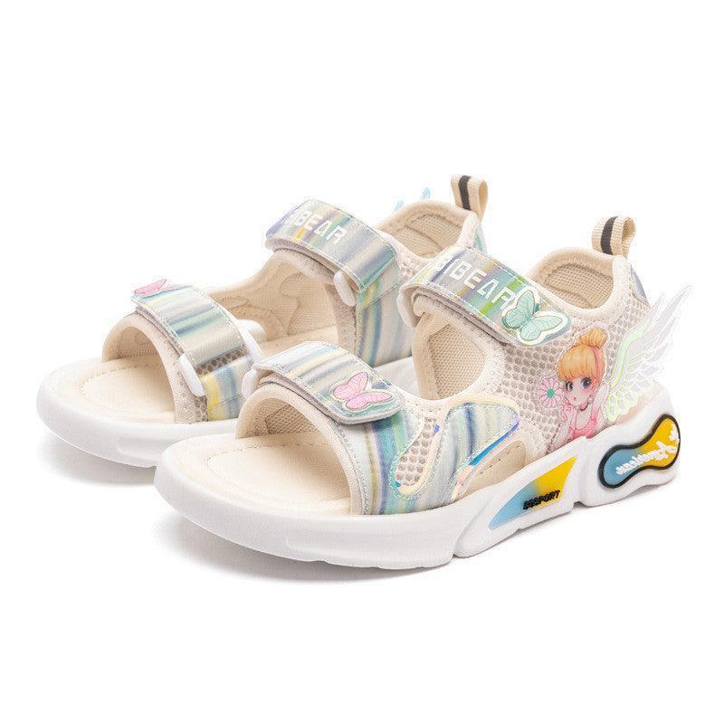 Harpy Bear Kids'' Shoes  Sunshine Princess Shoes Girls'' Sandals Cute Cartoon Breathable Slippers - Homey Footwear