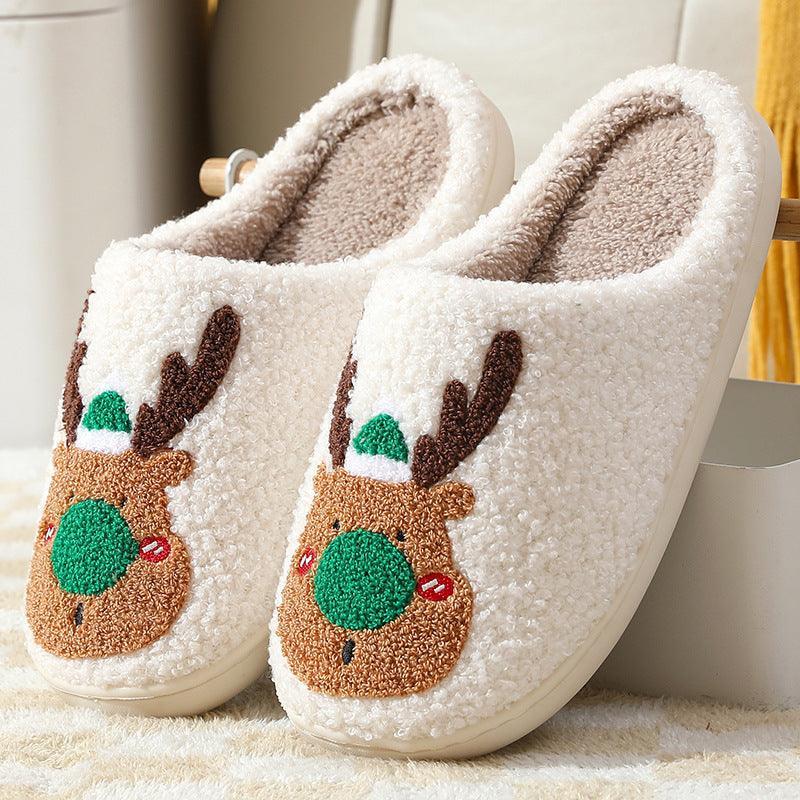 Christmas Shoes Winter Home Slippers - Homey Footwear