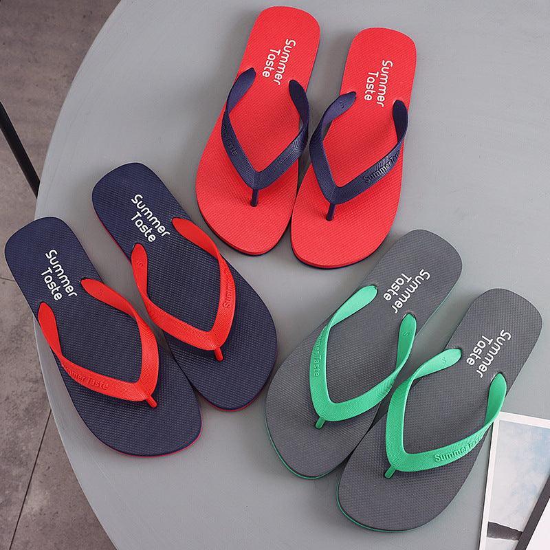 Flip Flops Beach Shoes Men Thong Sandals Summer - Homey Footwear