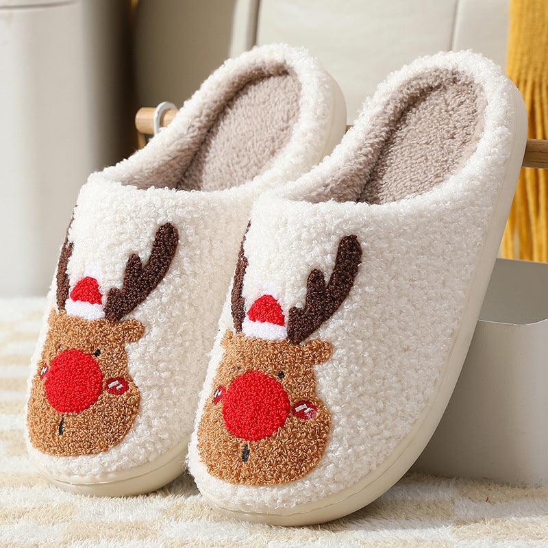 Christmas Shoes Winter Home Slippers - Homey Footwear