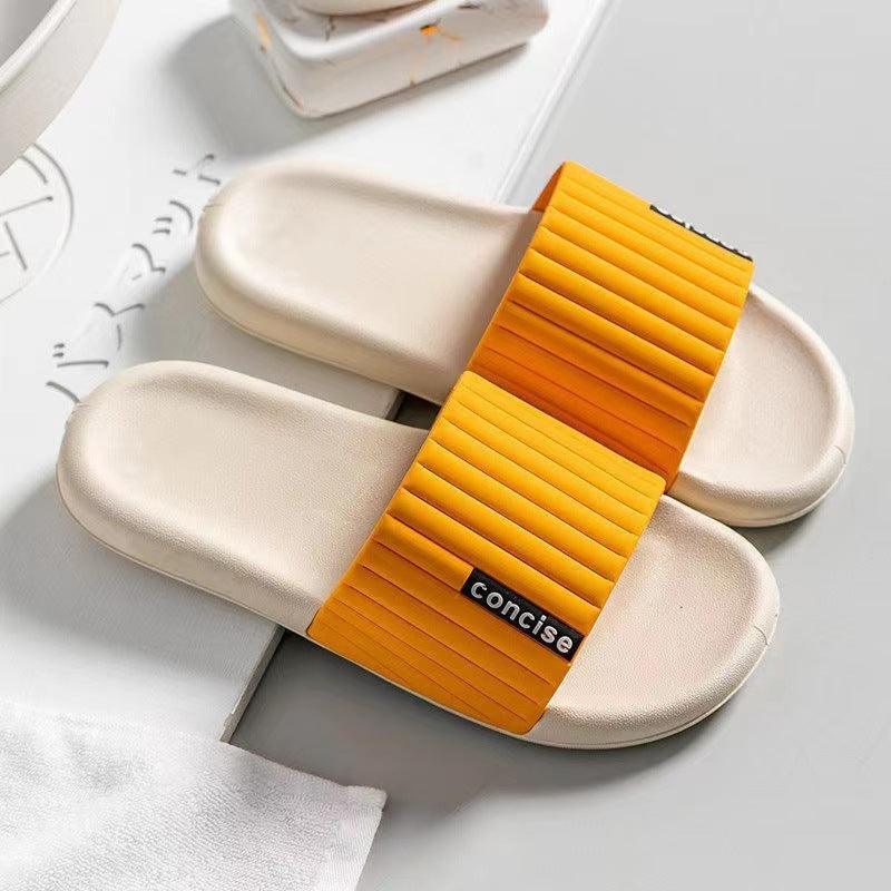 Soft Bathroom Slippers Men EVA Non Slip House Dorm Shoes - Homey Footwear