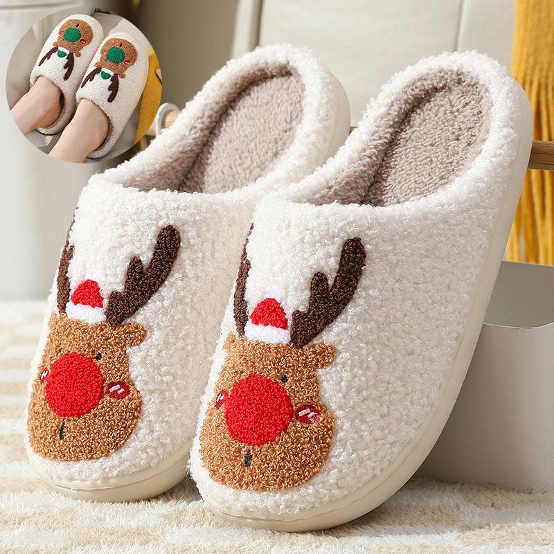 Christmas Shoes Winter Home Slippers - Homey Footwear