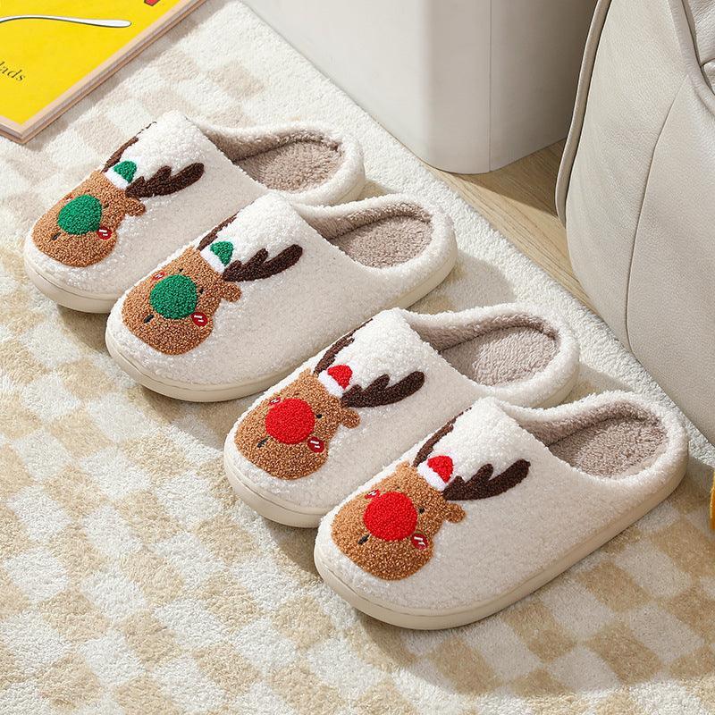 Christmas Shoes Winter Home Slippers - Homey Footwear