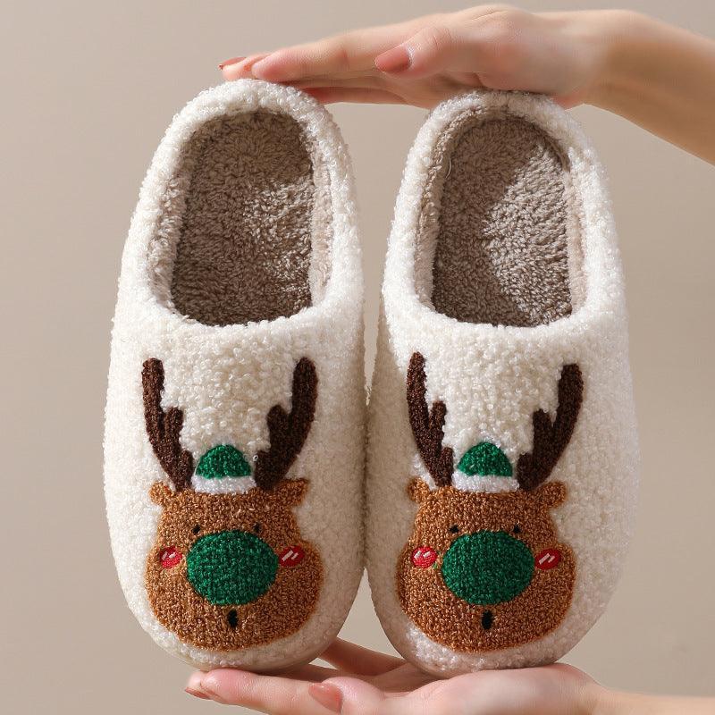 Christmas Shoes Winter Home Slippers - Homey Footwear