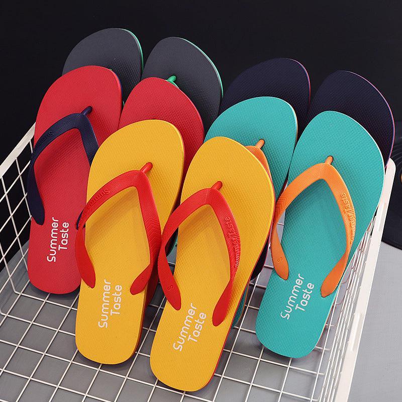 Flip Flops Beach Shoes Men Thong Sandals Summer - Homey Footwear