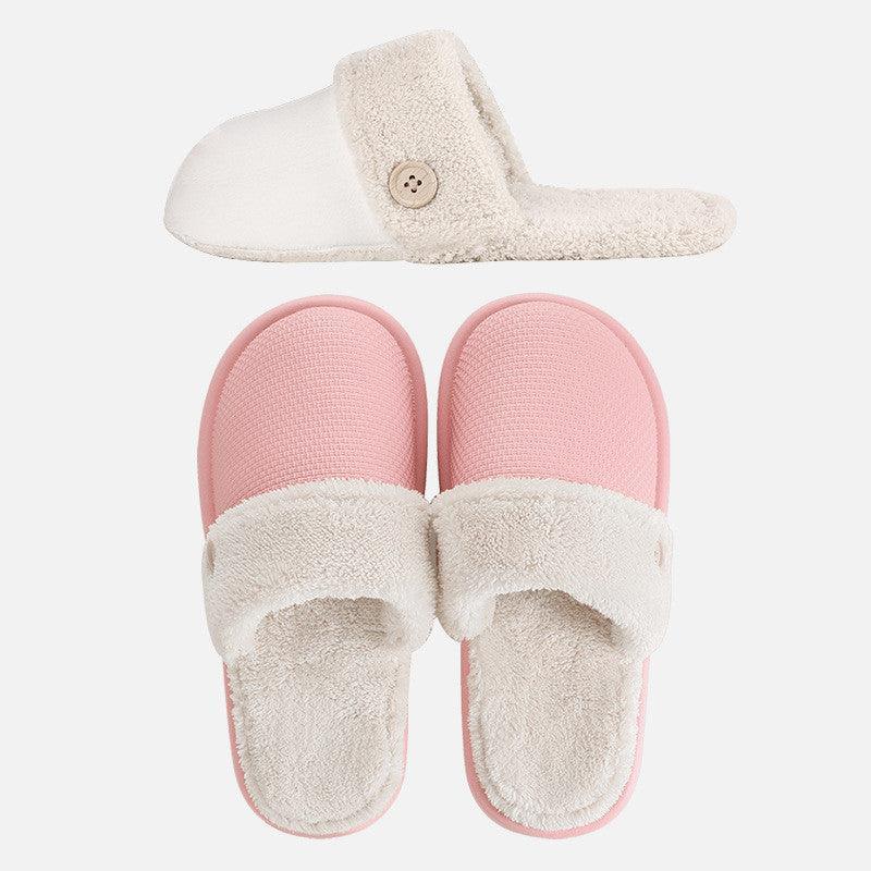 New Autumn And Winter Warm Household Non-slip Home Indoor Removable Slippers - Homey Footwear