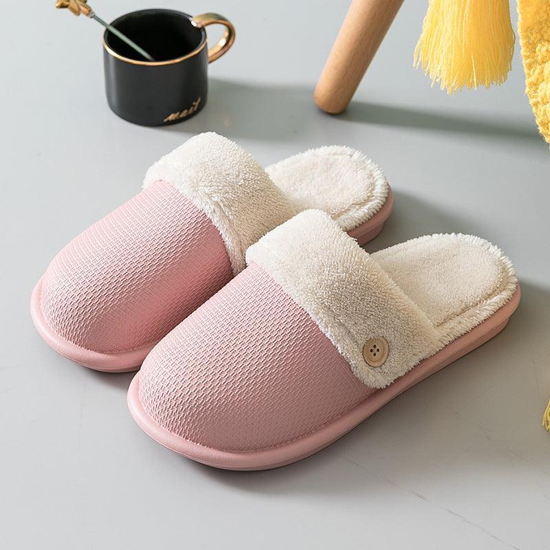 New Autumn And Winter Warm Household Non-slip Home Indoor Removable Slippers - Homey Footwear