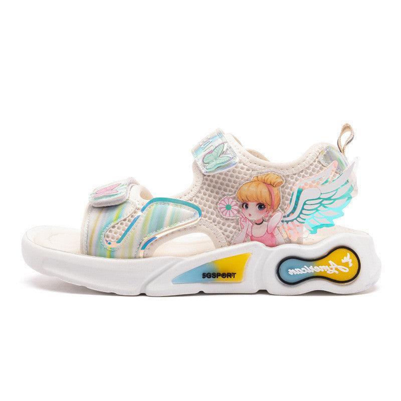 Harpy Bear Kids'' Shoes  Sunshine Princess Shoes Girls'' Sandals Cute Cartoon Breathable Slippers - Homey Footwear