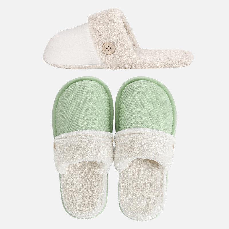 New Autumn And Winter Warm Household Non-slip Home Indoor Removable Slippers - Homey Footwear