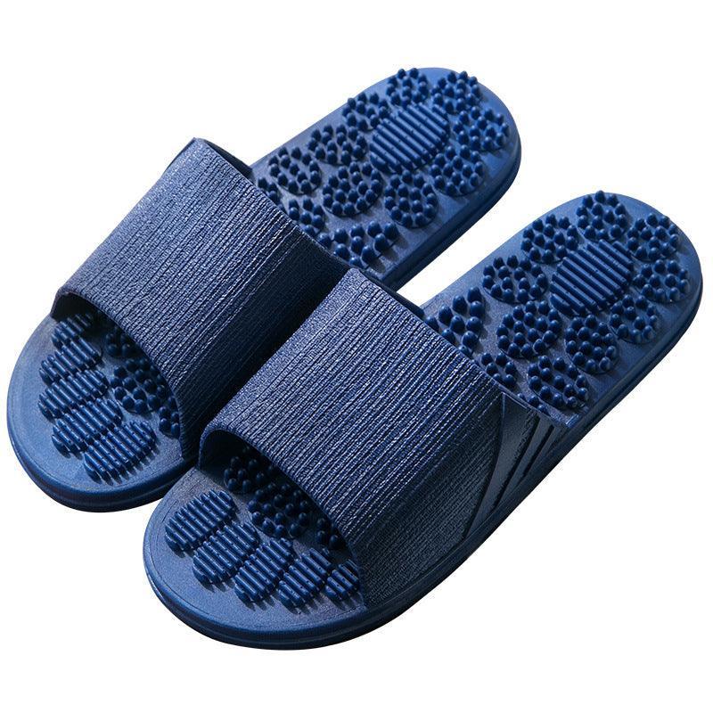 Reflexology Foot Massage Slippers Bath Slippers Tension Relief Acupuncture - Homey Footwear