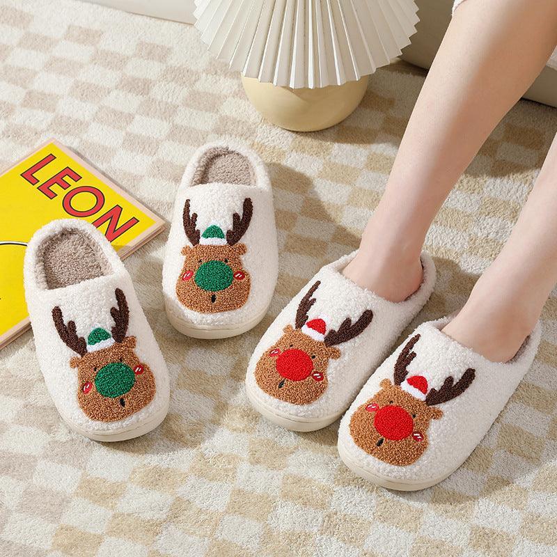 Christmas Shoes Winter Home Slippers - Homey Footwear