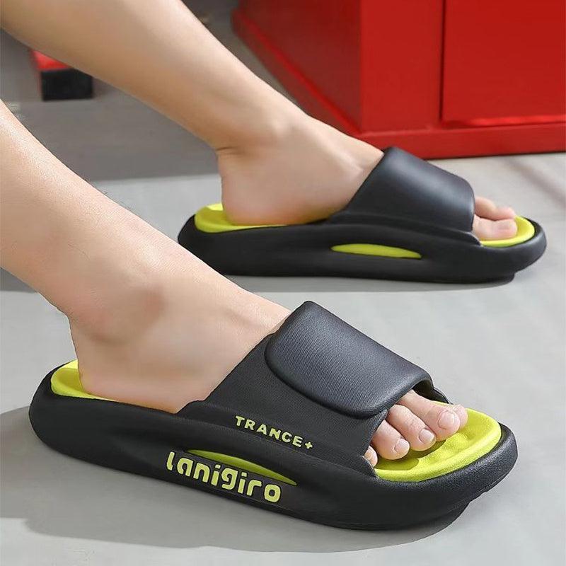 Summer Slippers Women Men Home Shoes Indoor Non Slip Bathroom Slippers - Homey Footwear