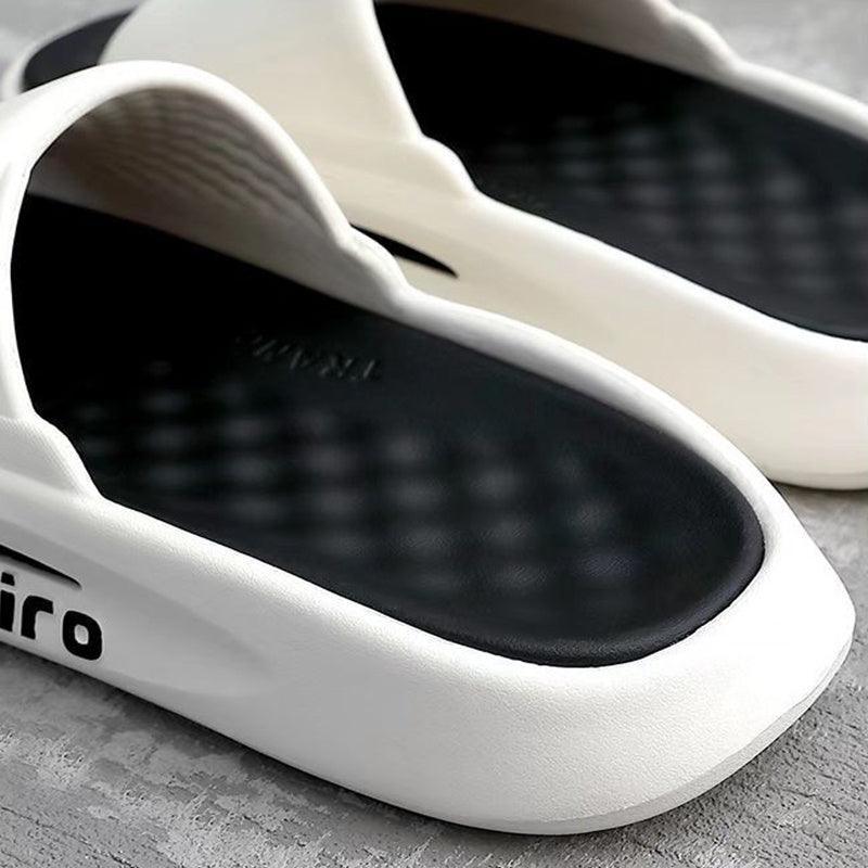 Summer Slippers Women Men Home Shoes Indoor Non Slip Bathroom Slippers - Homey Footwear