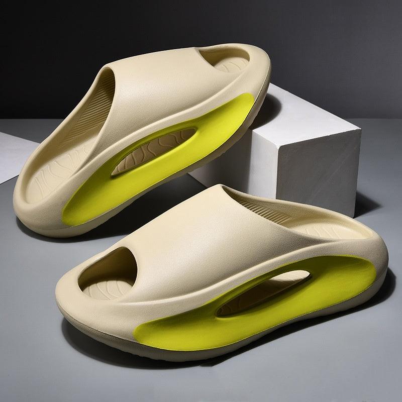 Ins Slippers Women Men Peep Toe Slipper Summer Hollow Unisex Sports Beach Shoes - Homey Footwear