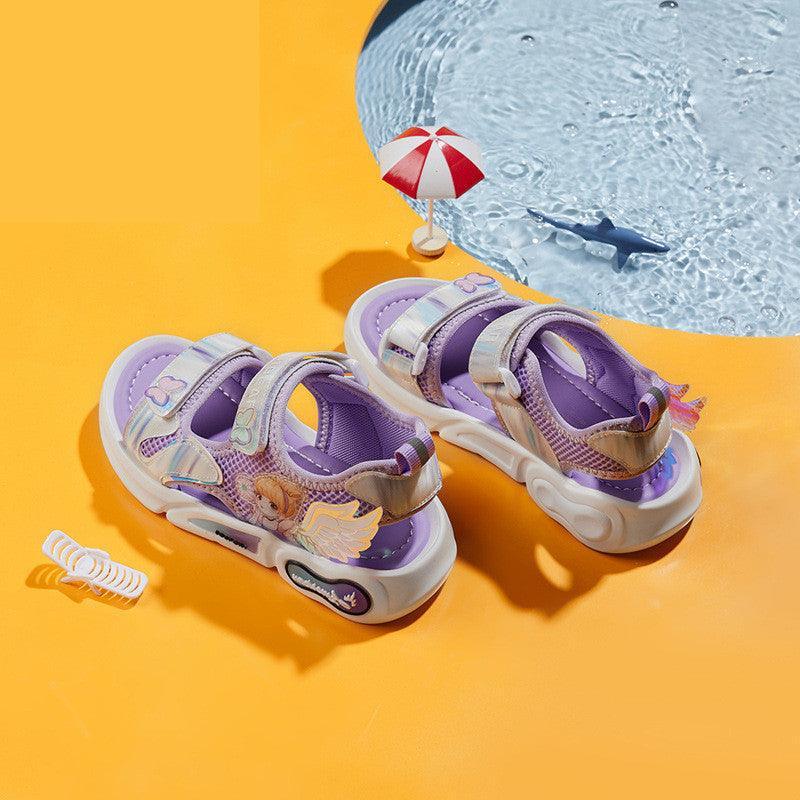 Harpy Bear Kids'' Shoes  Sunshine Princess Shoes Girls'' Sandals Cute Cartoon Breathable Slippers - Homey Footwear