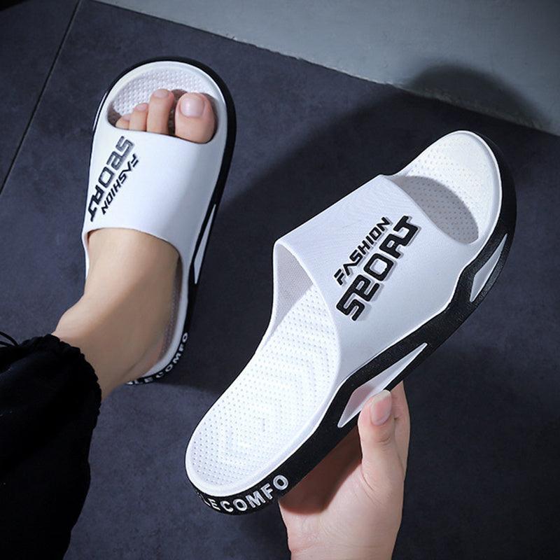 Non-slip Beach Bathroom Slippers Unisex Summer Shoes - Homey Footwear