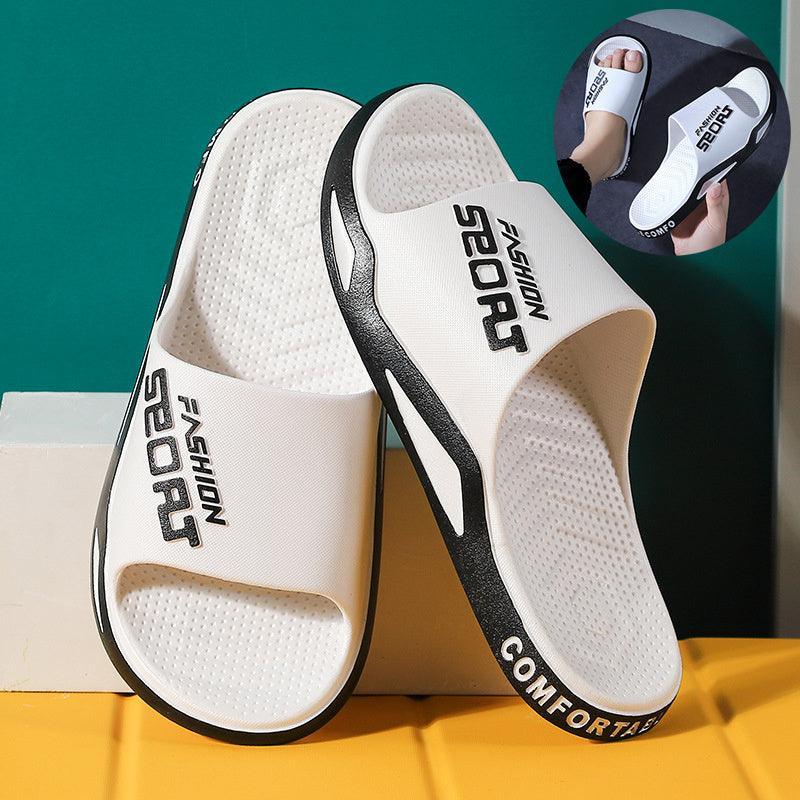 Non-slip Beach Bathroom Slippers Unisex Summer Shoes - Homey Footwear