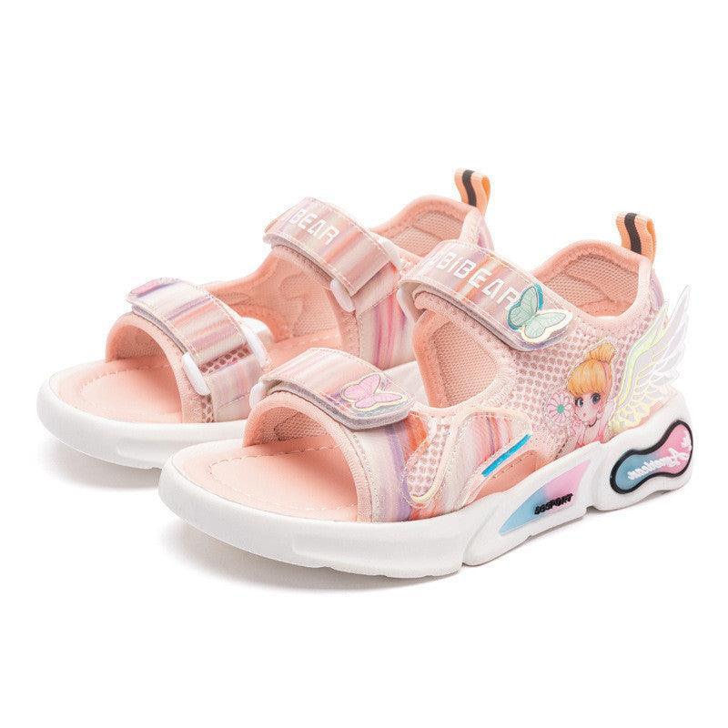 Harpy Bear Kids'' Shoes  Sunshine Princess Shoes Girls'' Sandals Cute Cartoon Breathable Slippers - Homey Footwear