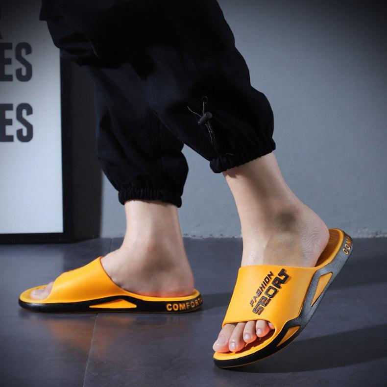 Non-slip Beach Bathroom Slippers Unisex Summer Shoes - Homey Footwear