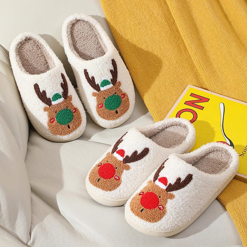 Christmas Shoes Winter Home Slippers - Homey Footwear