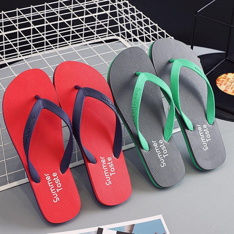 Flip Flops Beach Shoes Men Thong Sandals Summer - Homey Footwear